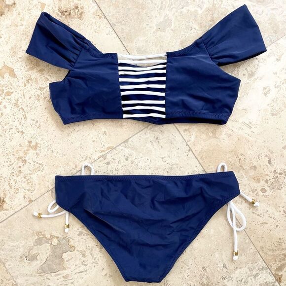 Raisins Navy Blue Swimsuit Set - Picture 2 of 7